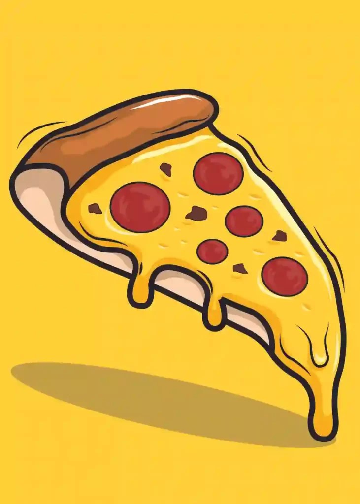 How to Draw a Pizza Slice Step by Step Guide Storiespub