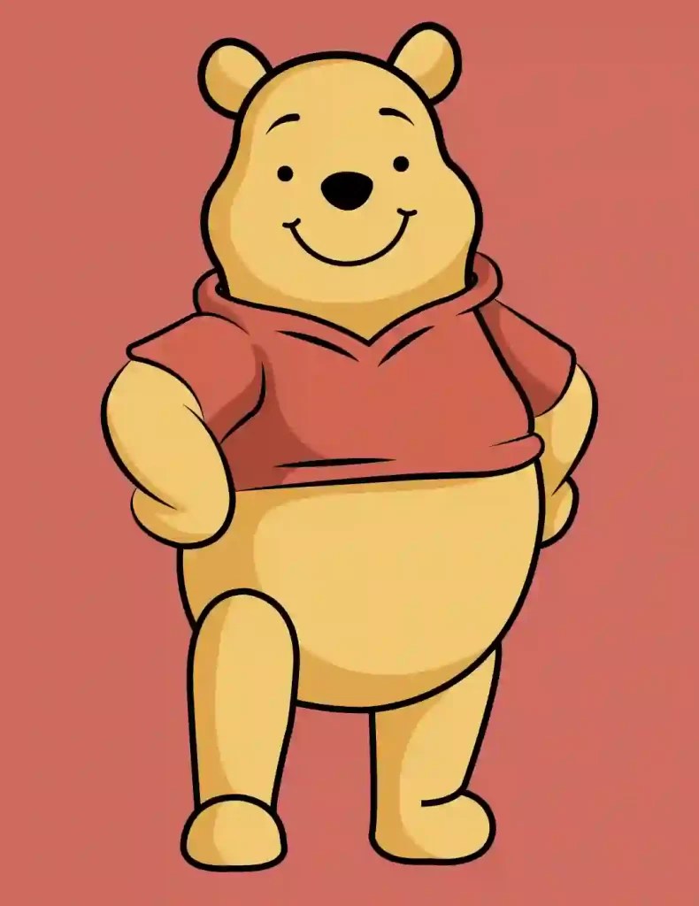 How To Draw Winnie The Pooh Step By Step