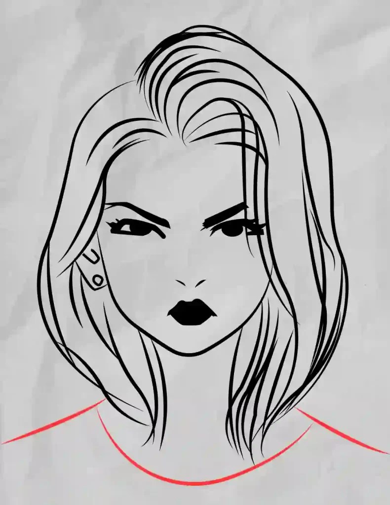 How to Draw an Angry Anime Girl Step by Step Storiespub