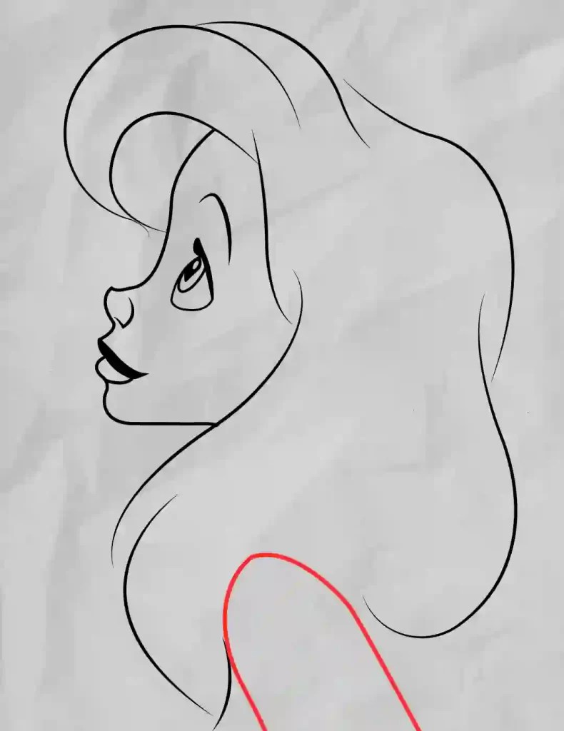 How To Draw Ariel The Little Mermaid Storiespub