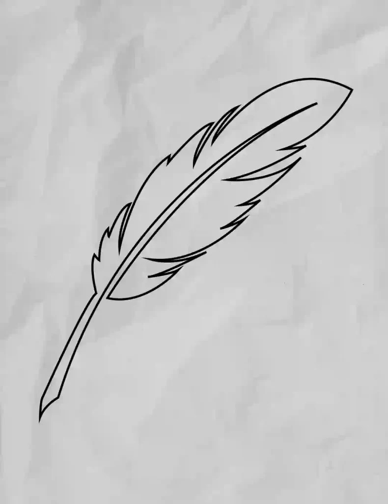 How To Draw A Quill A to Z Alphabet Drawing Storiespub