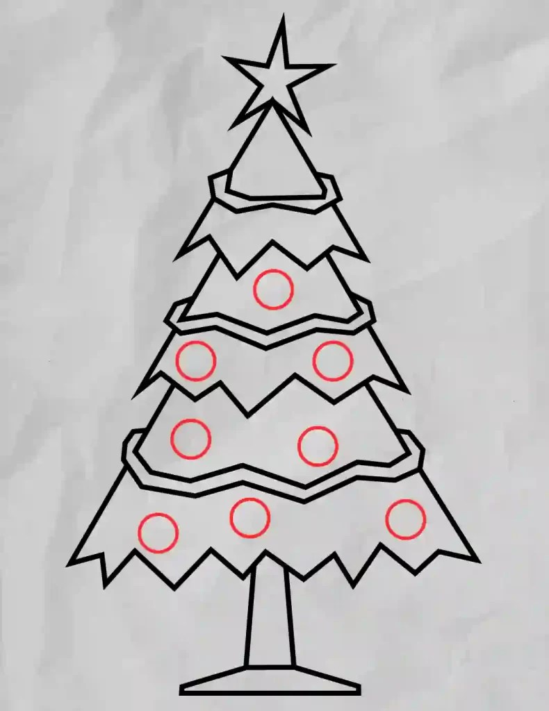 How to Draw a Christmas Tree A to Z Alphabet Drawing Storiespub