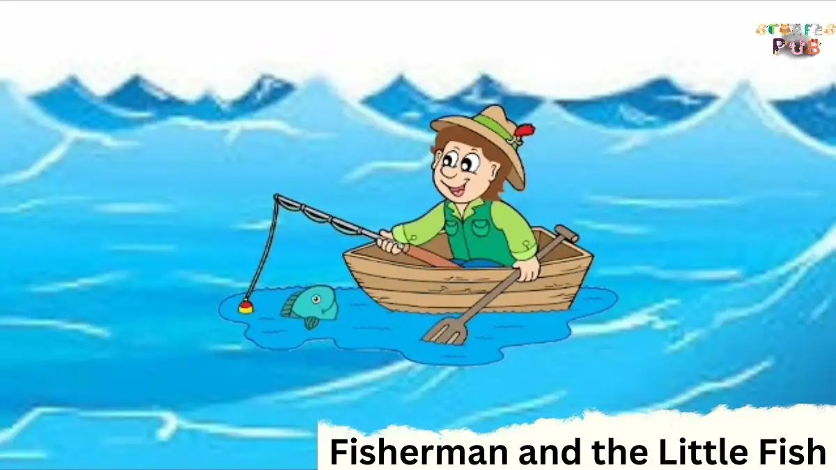 The Fisherman And The Little Fish An Animal Story Storiespub