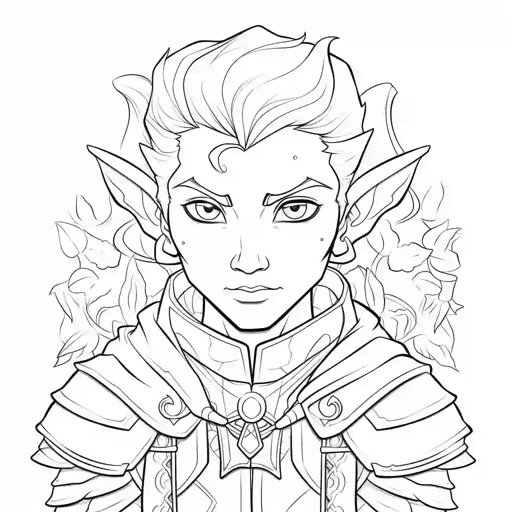 Details more than 149 anime elf coloring pages super hot 3tdesign.edu.vn