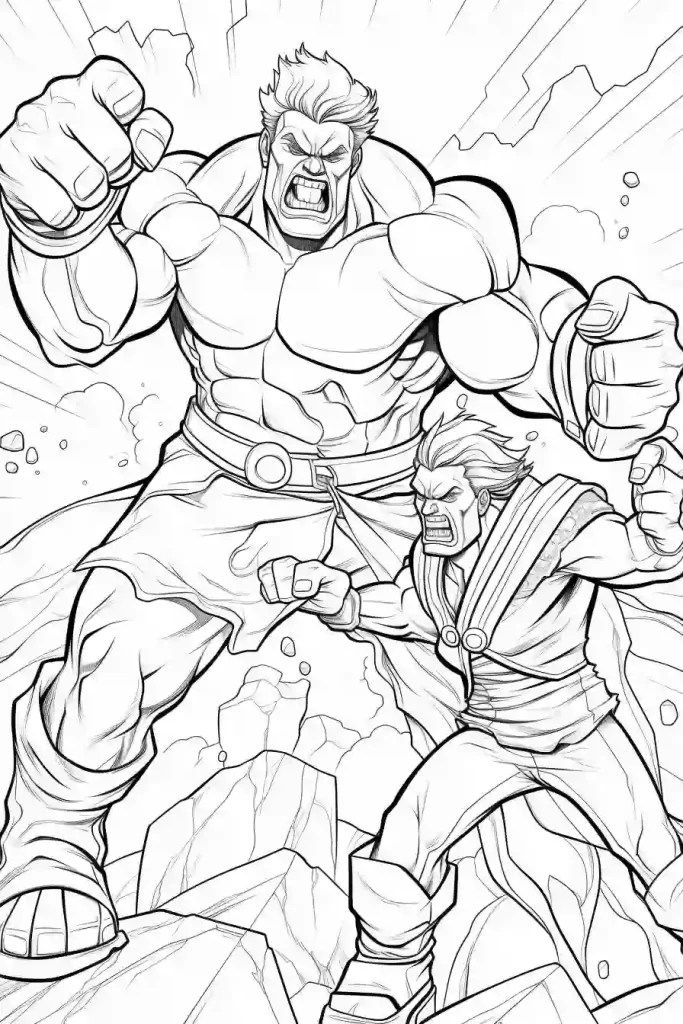 Hulk coloring pages Free Coloring Pages For kids Storiespub