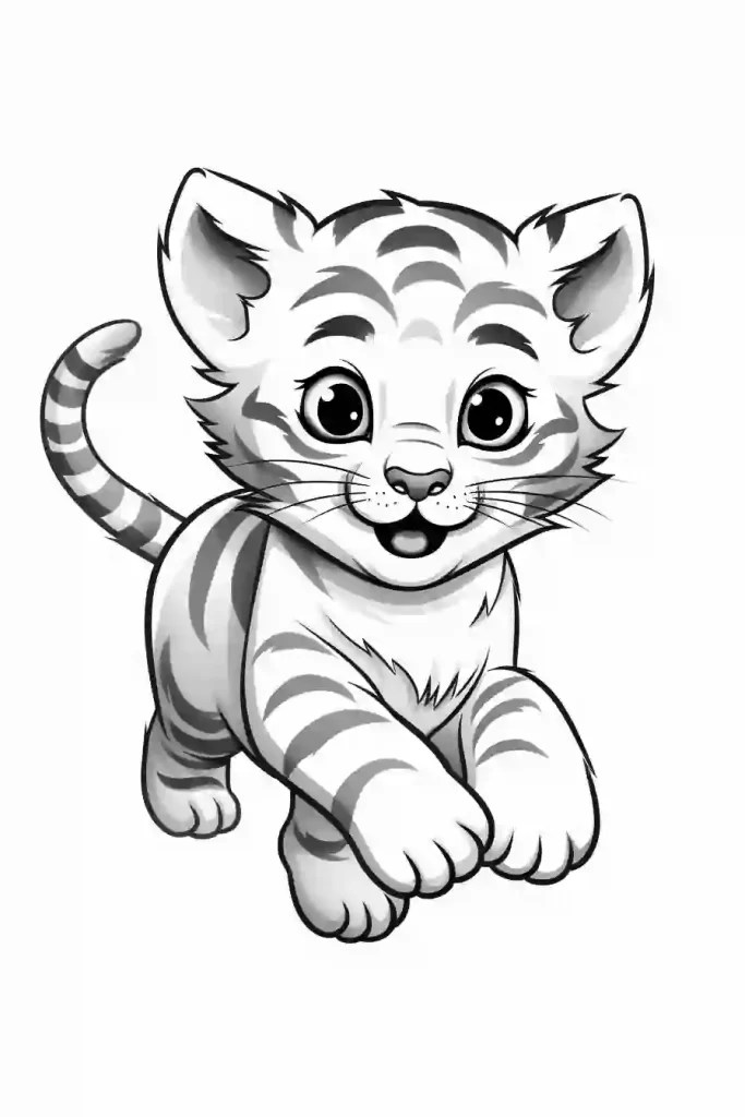 Top Printable Tiger Coloring Pages For Kids Storiespub