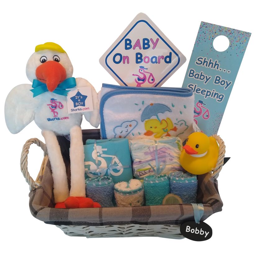 Bath Time Gift Basket for Boys Unique Baby Gifts & More
