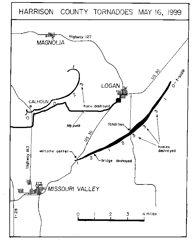 May 16, 99 Logan IA Tornado event