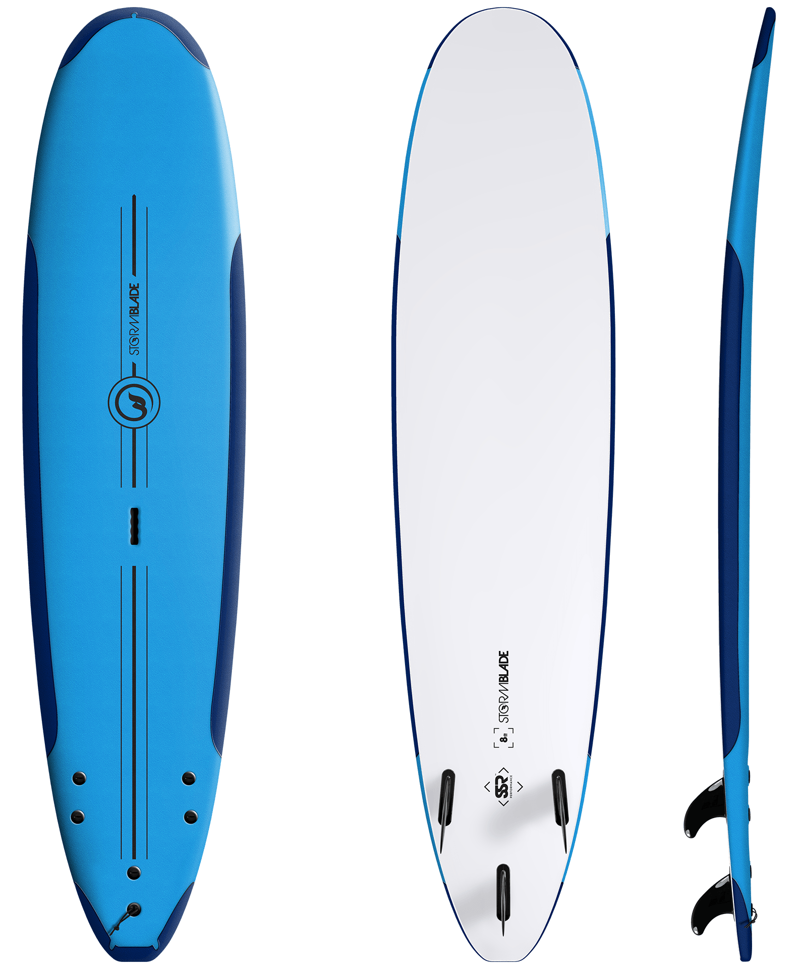 STORM BLADE SURFBOARDS JAPAN 8ft PERFORMANCE SSR SURFBOARDS