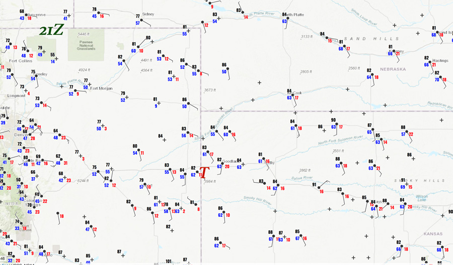 June 3, 2019 Kanorado, Kansas weak tornadoes