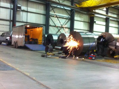 Damaged Coil Repair | Storm Roll & Coil Repair Ltd.
