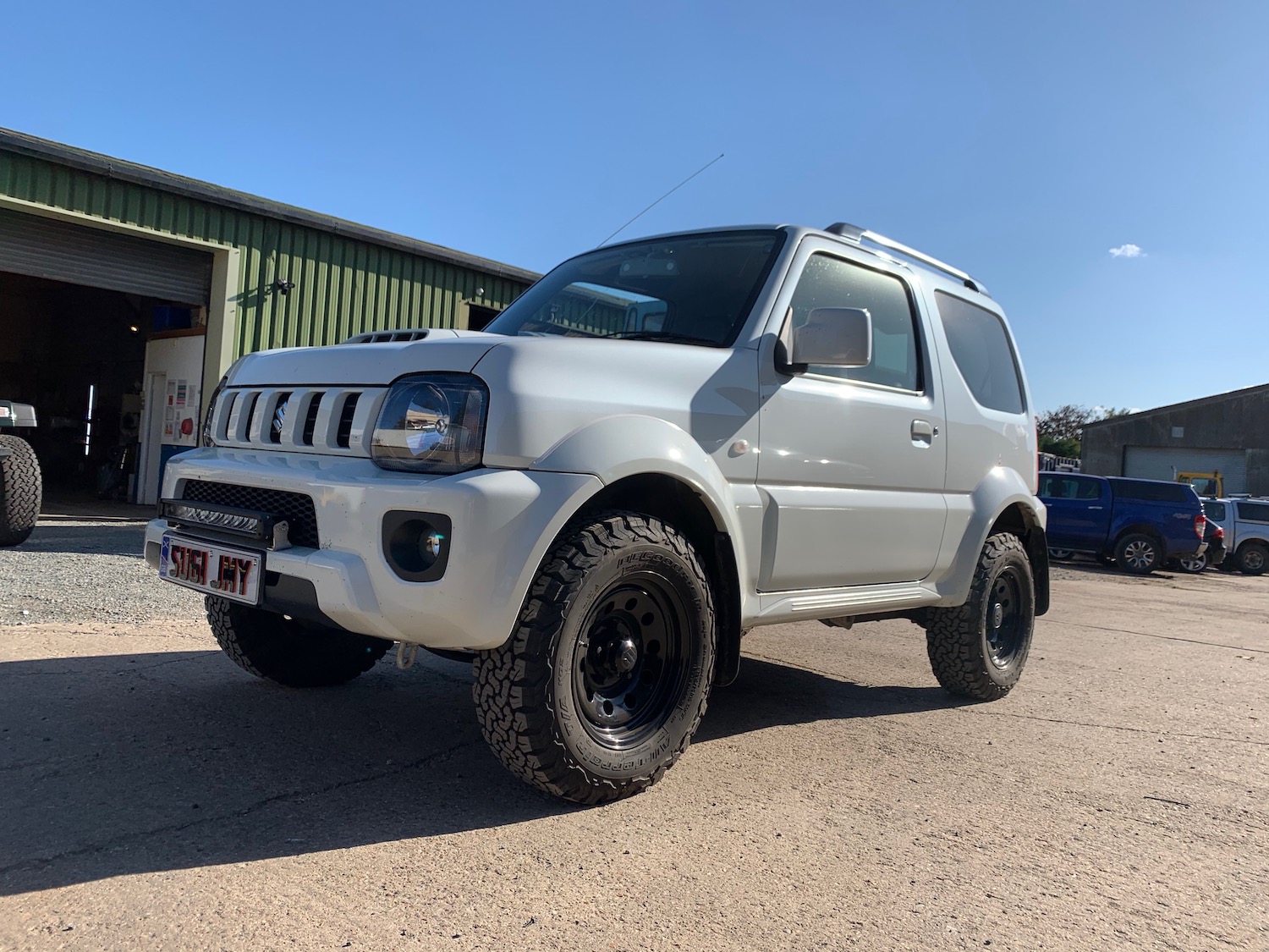 2" Suspension Lift, Jimny, Petrol with Winch Bumper (9818) (EK2607B1