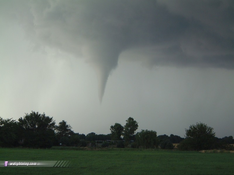 Tornadoes at Mulvane and Rock, Kansas June 12, 2004