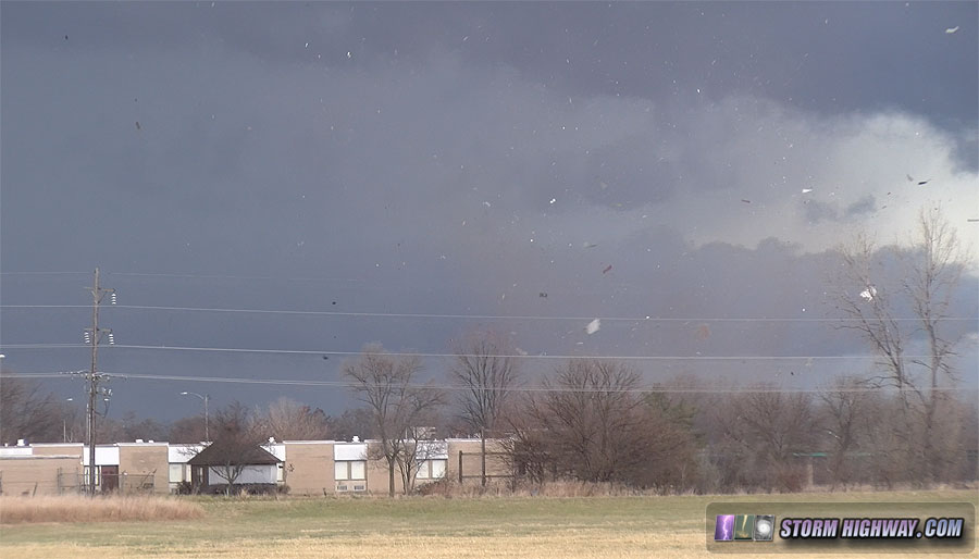 Central Illinois tornado outbreak December 1, 2018
