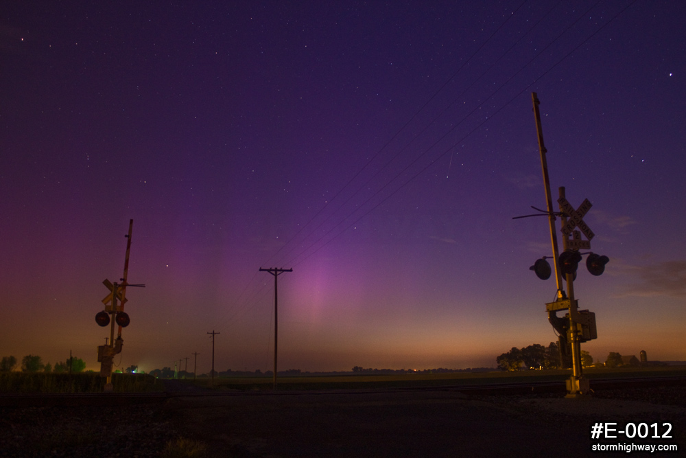 Aurora Borealis in St. Louis metro area Sky and Landscape