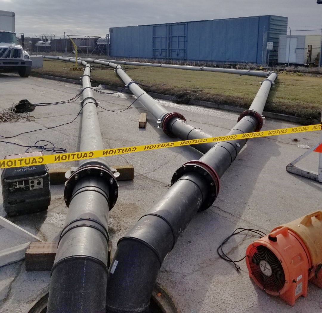 Pumping Water Stormtec Bypass Sewer Bypass Sanitary Bypass