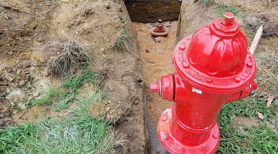 Stormwater Facilities Installs Fire Hydrants for Annapolis Middle