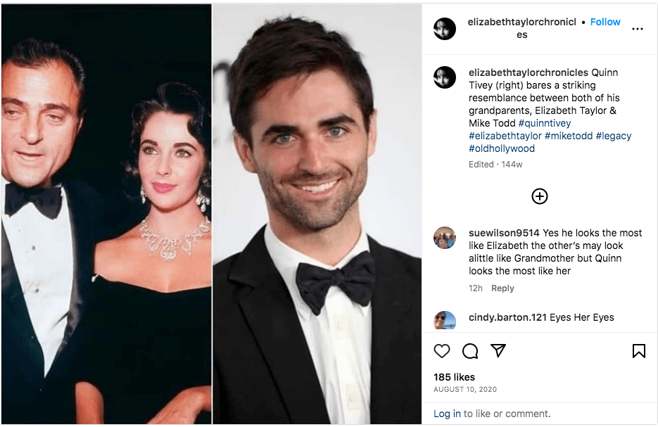 Elizabeth Taylor’s granddaughter looks exactly like the her