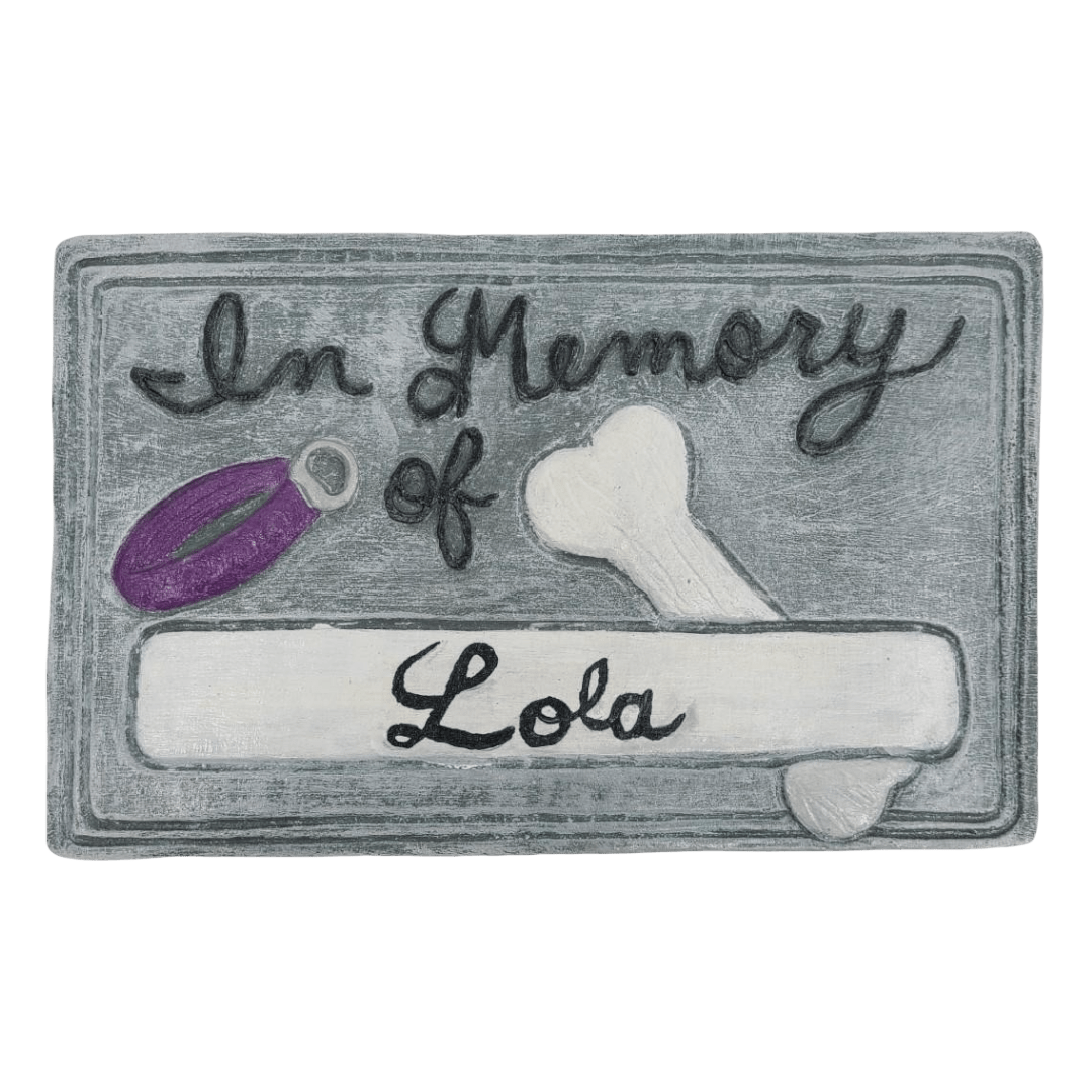 Dog Memorial Stone Stout's Statuary