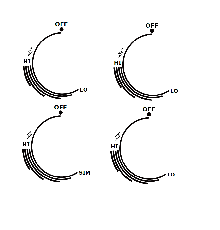 NGP735UC Bosch Stove Decals Stove Decals