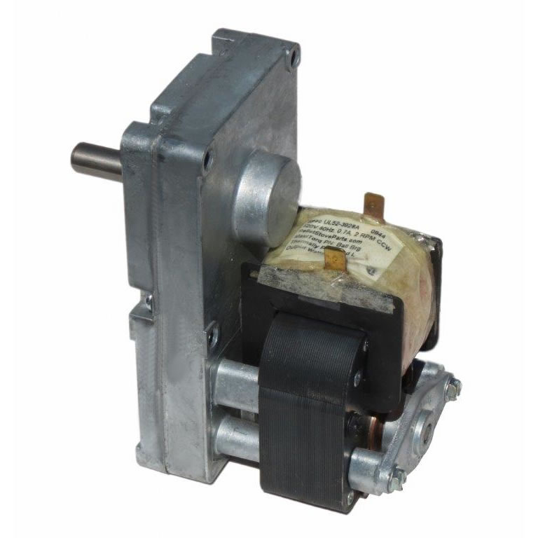 QuadraFire 1100i 2 RPM Auger Motor Counter Clockwise Rotation Pellet