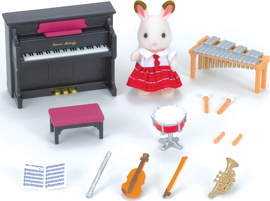 Calico Critters School Music Set Toy Junction Hobbies and Toys