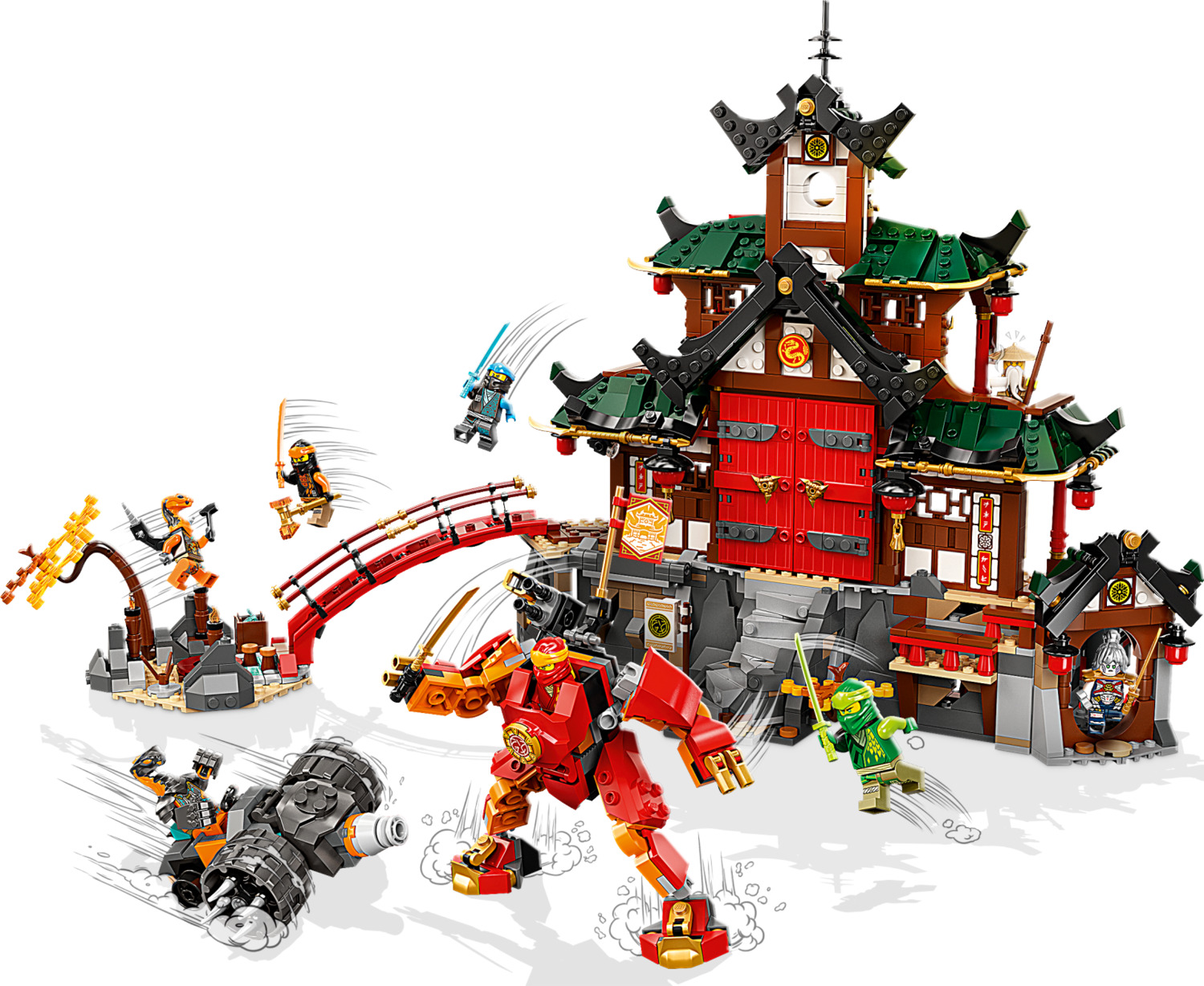 LEGO NINJAGO Ninja Dojo Temple on Classic Toys Toydango