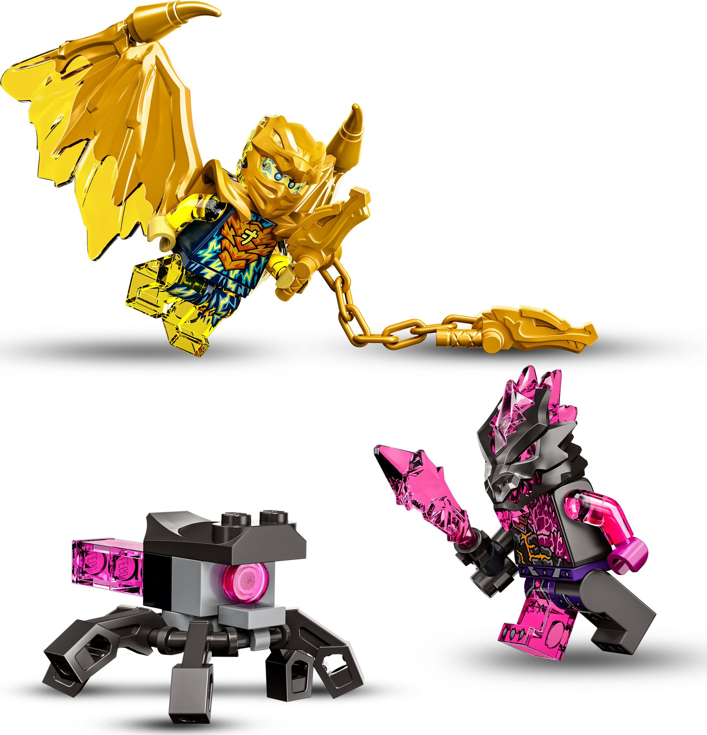 LEGO NINJAGO Jay's Golden Dragon Motorbike Set LEGO Dancing Bear Toys