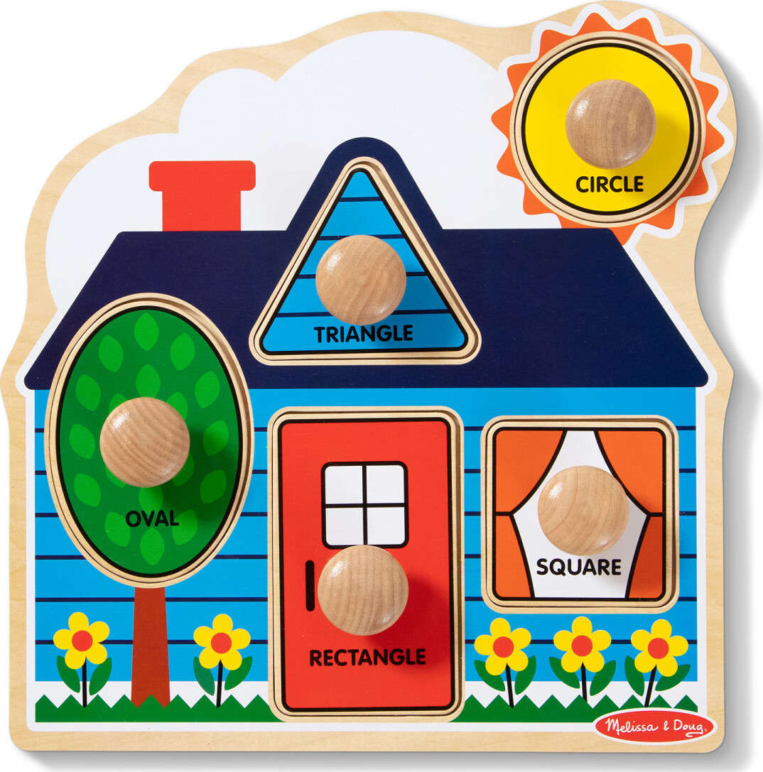 First Shapes Jumbo Knob Puzzle Melissa & Doug