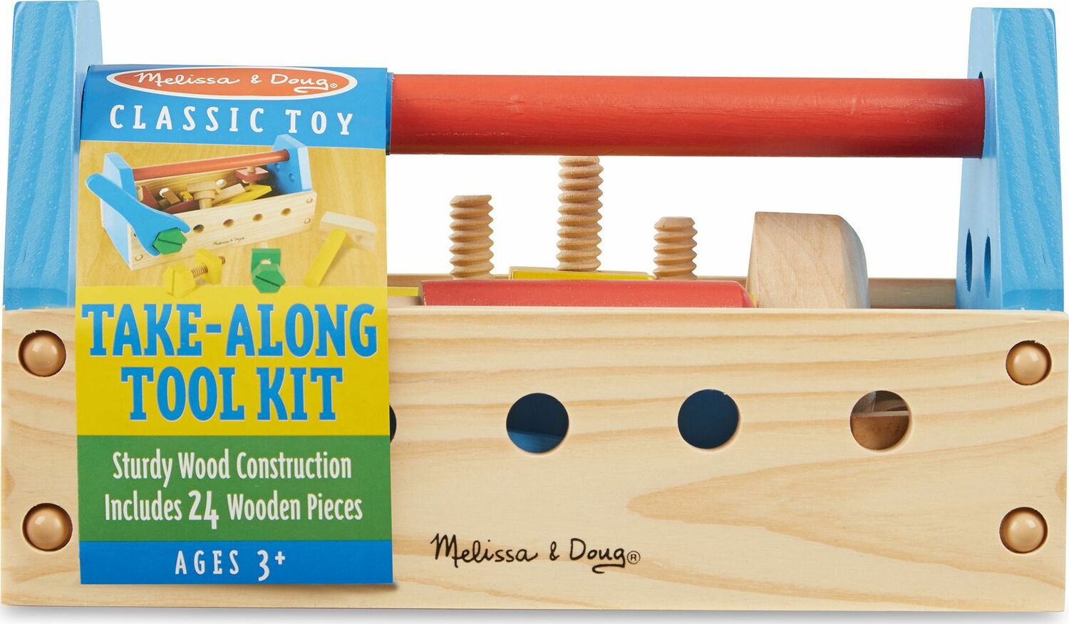 TakeAlong Tool Kit Wooden Toy Mr. Mopps' Toy Shop