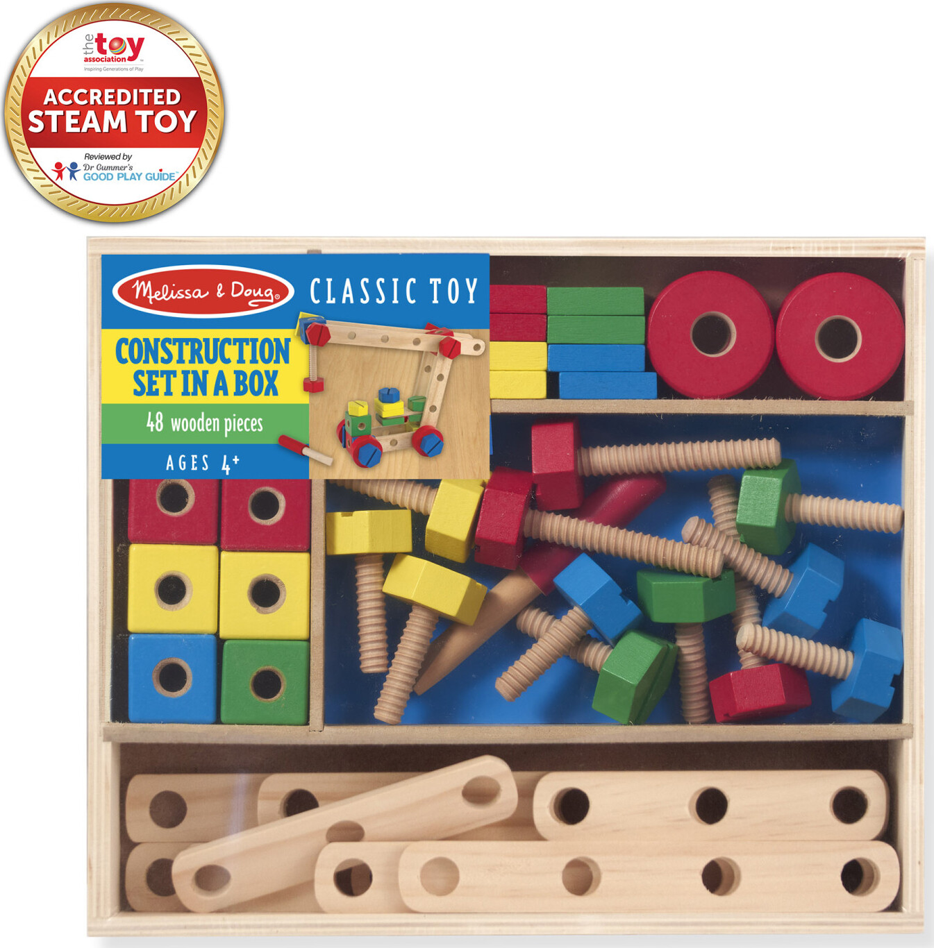 Wooden Construction Set in a Box Kool & Child