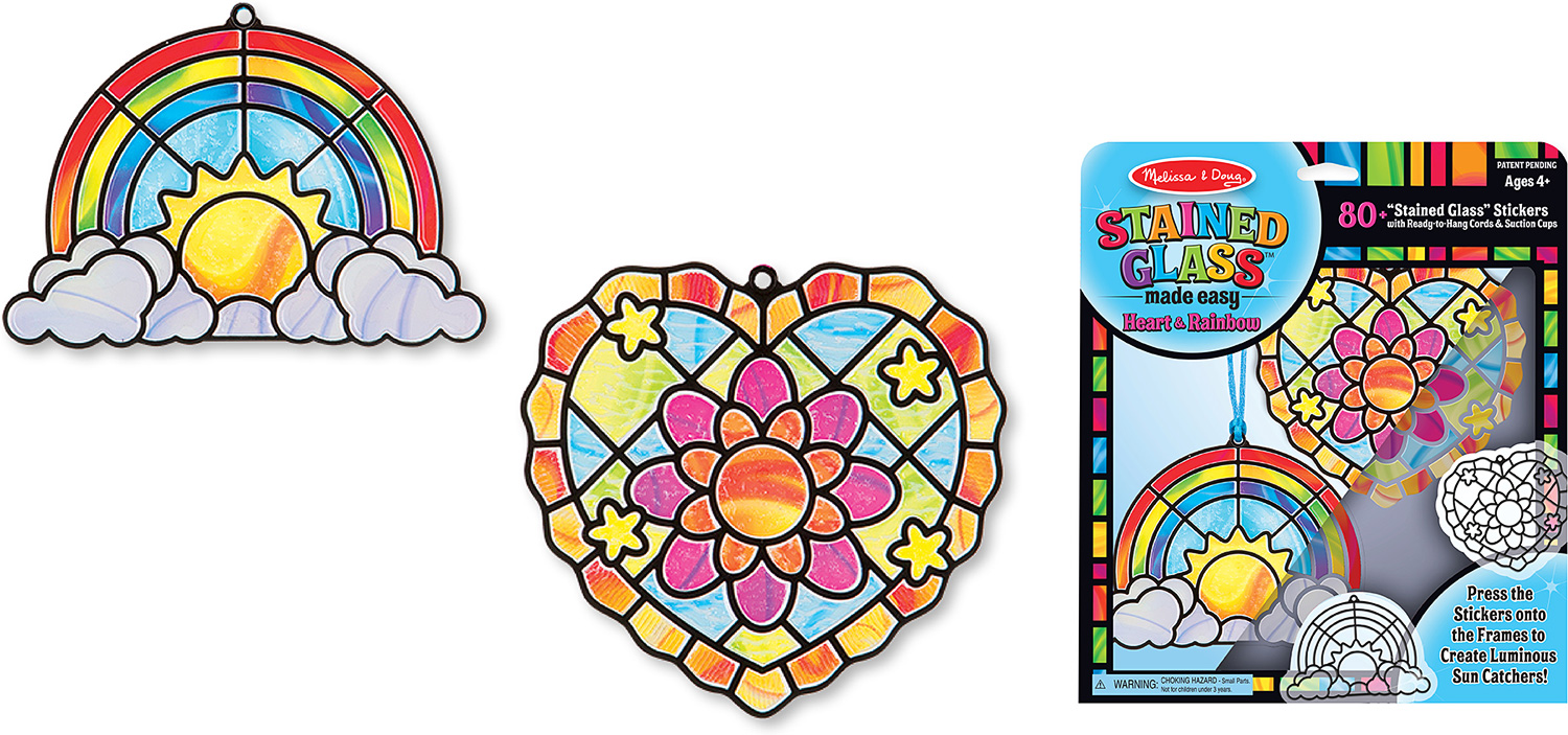 Melissa And Doug Rainbow Stained Glass Hotsell