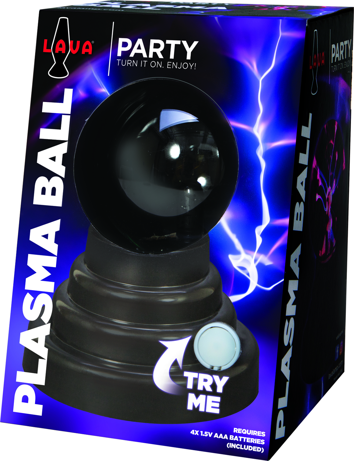 3'' Ll Plasma Ball Kite and Kaboodle