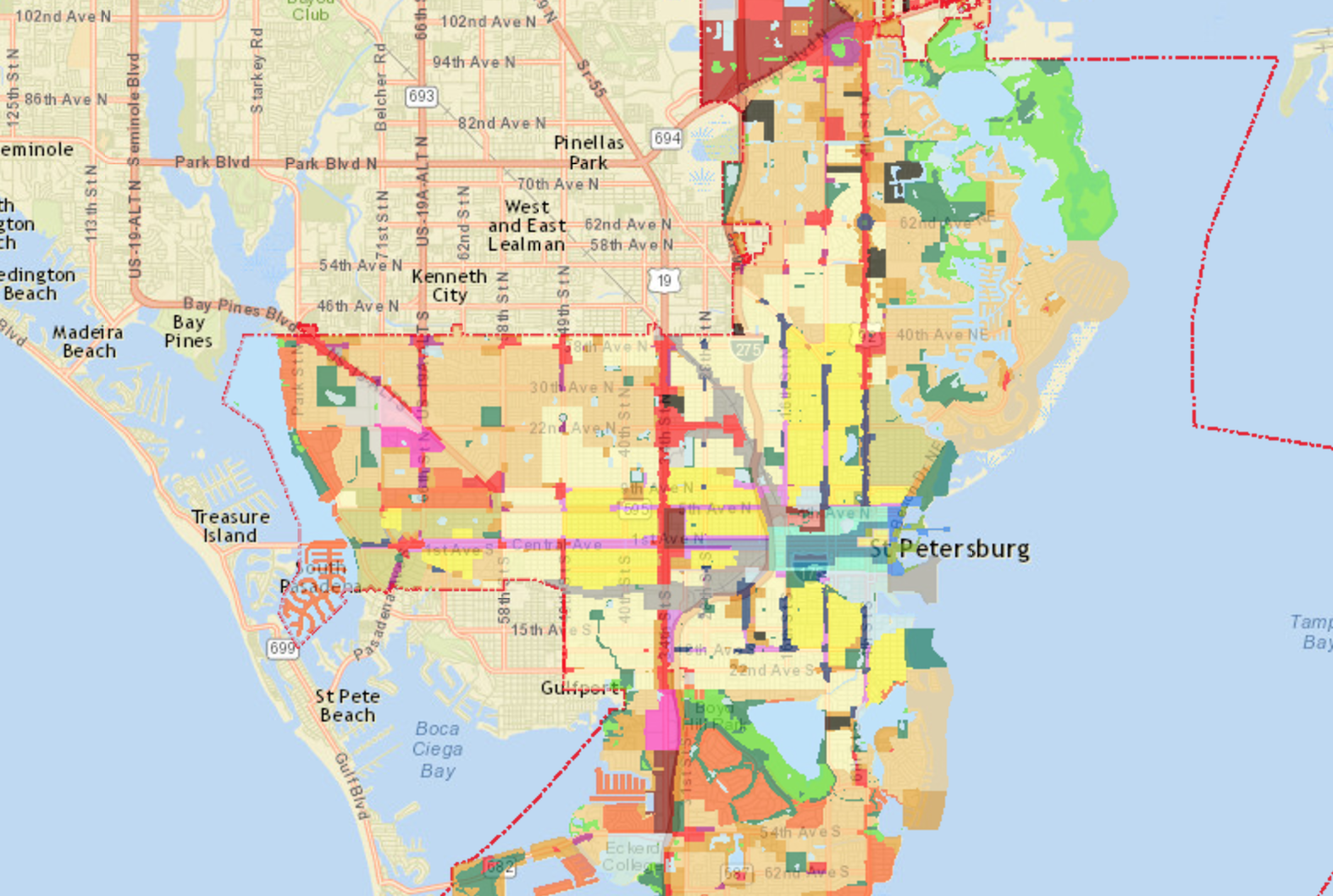 St Pete Zoning Map Cate Marysa