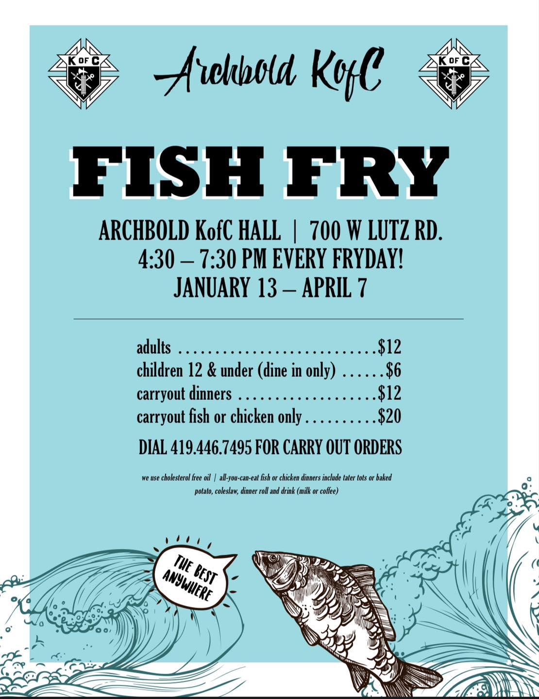 Fish Fry 2023 St Peter Parish