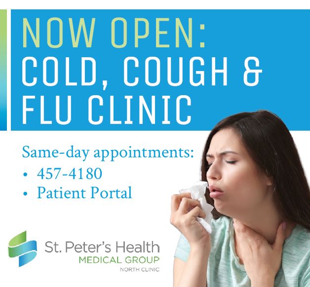 Cold, Cough and Flu Clinic St. Peter's Health