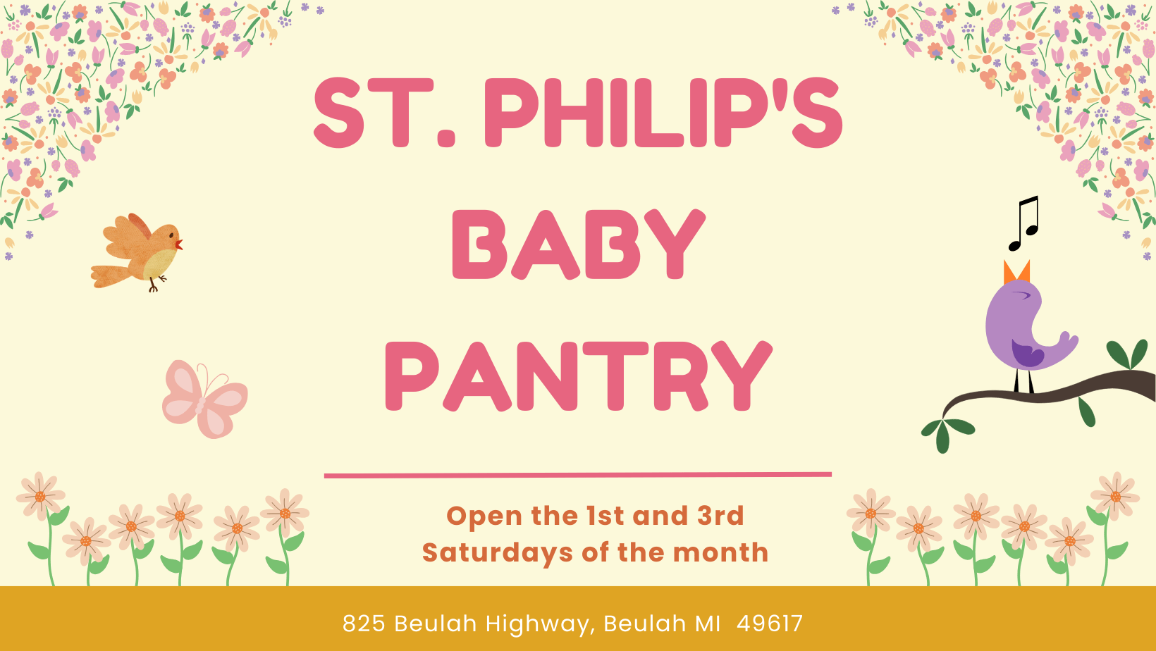 Curbside Pickup Order Form St. Philip's Episcopal Church