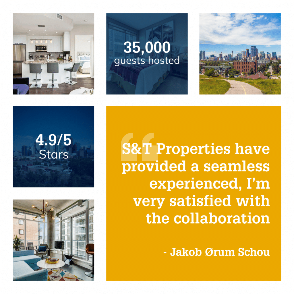 Calgary AirBnB & Vacation Rental Property Management S&T Properties