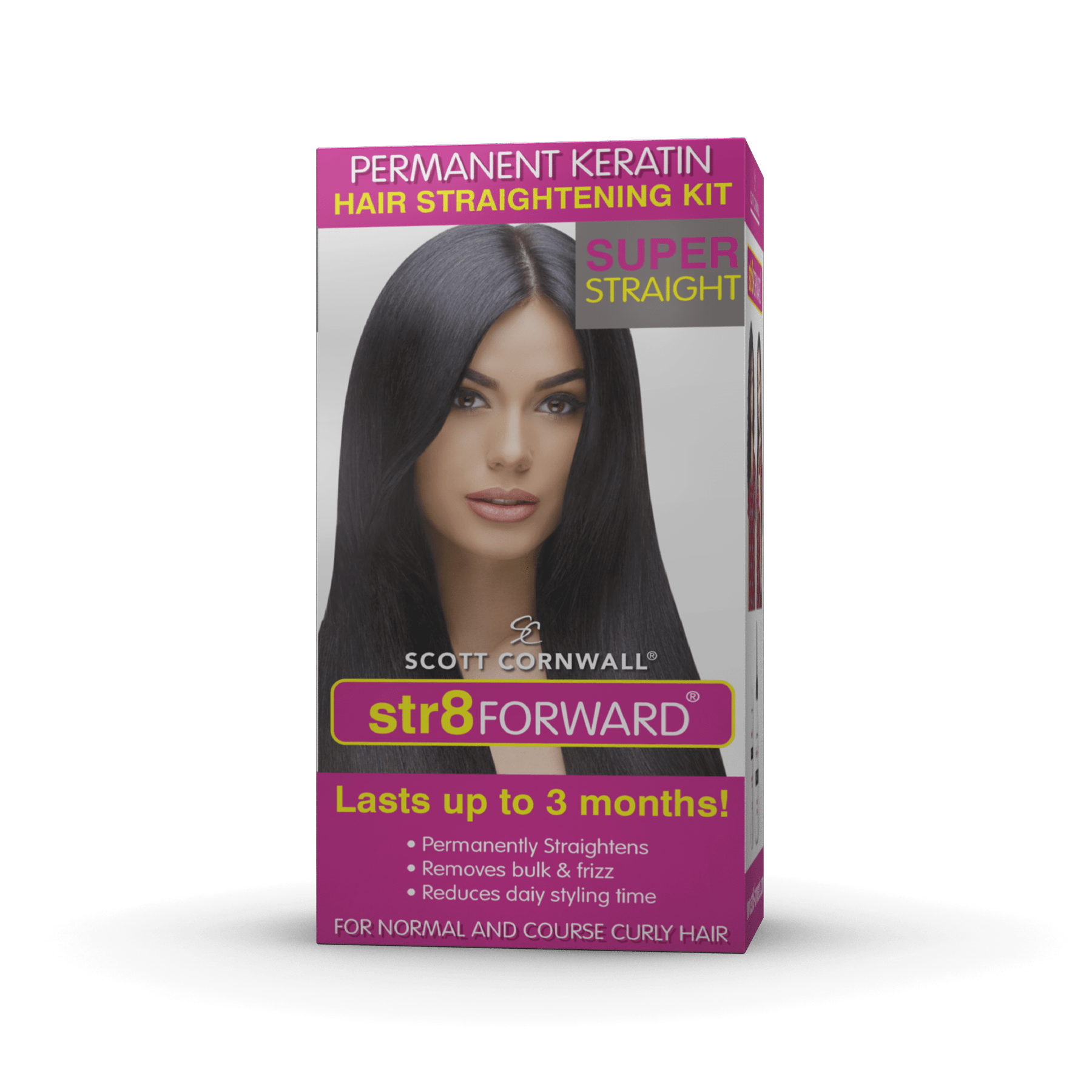 Keratin Hair Straightening Kit Str8 FORWARD