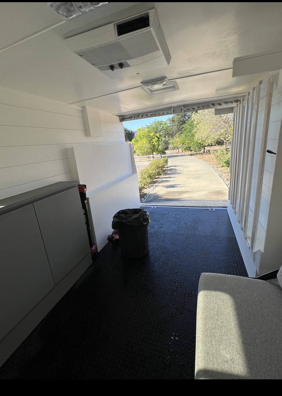 2008 Universal 28′ Enclosed trailer with bathroom Str8Up Toy Trader