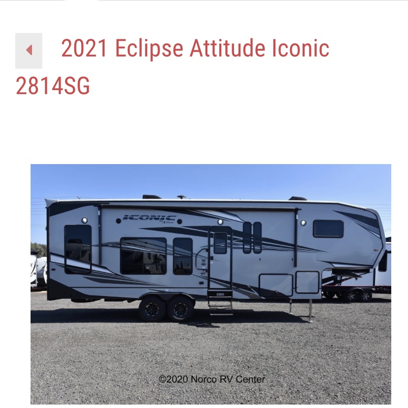 2021 Iconic 5th Wheel Toy Hauler Str8Up Toy Trader