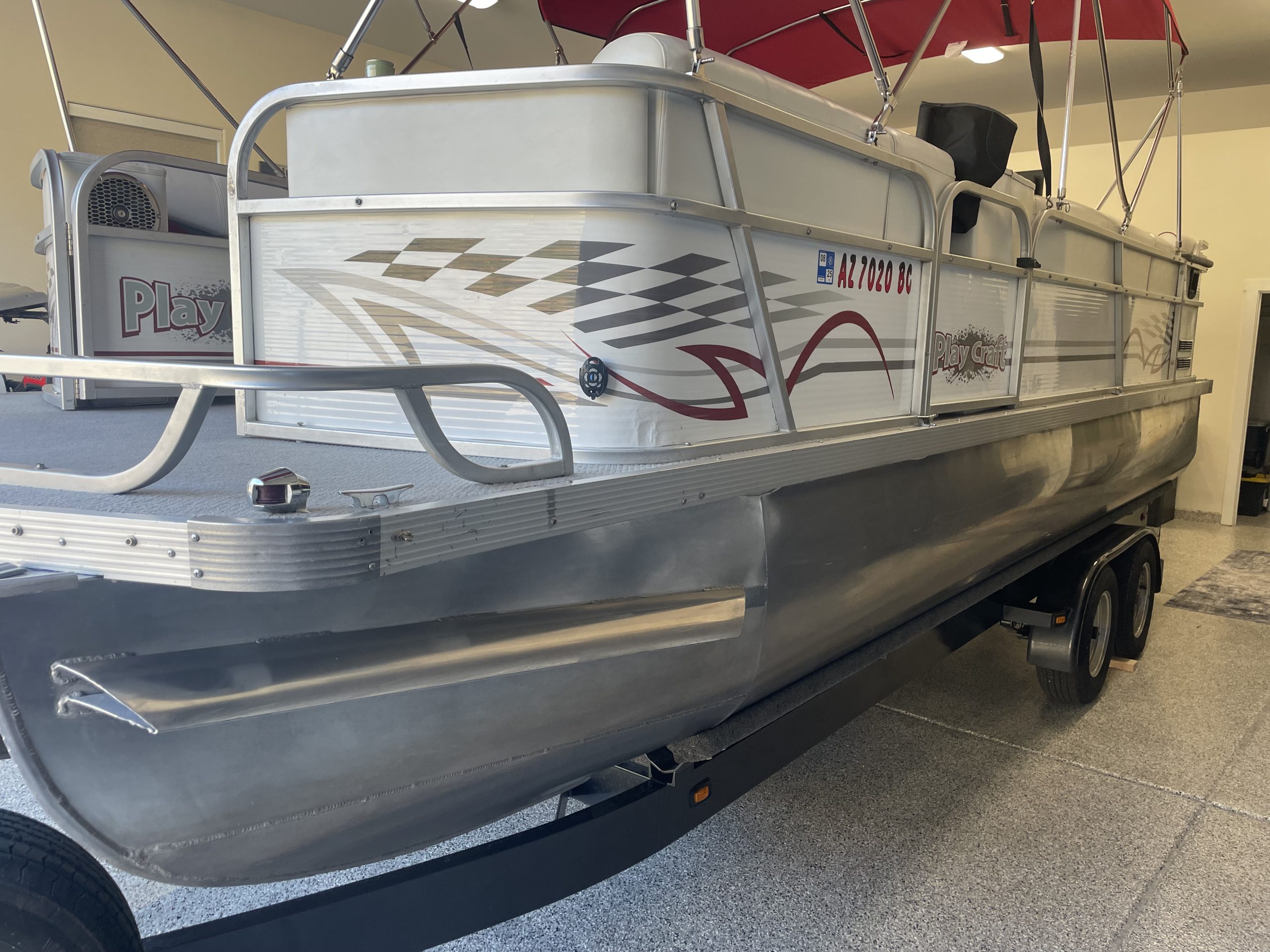 2000 22’Playcraft Tritoon 350 Str8Up Toy Trader