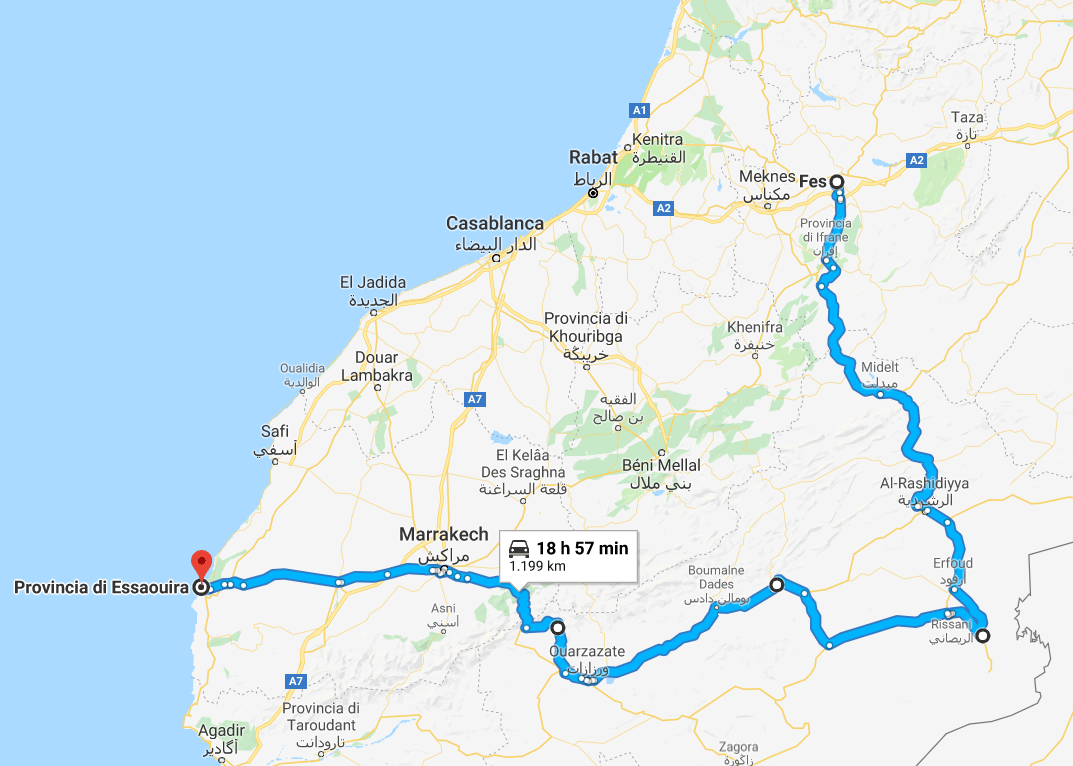 Viaggio in Marocco II parte Da Fès a Merzouga Strada Facendo