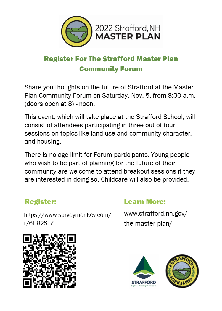The Master Plan Town of Strafford NH
