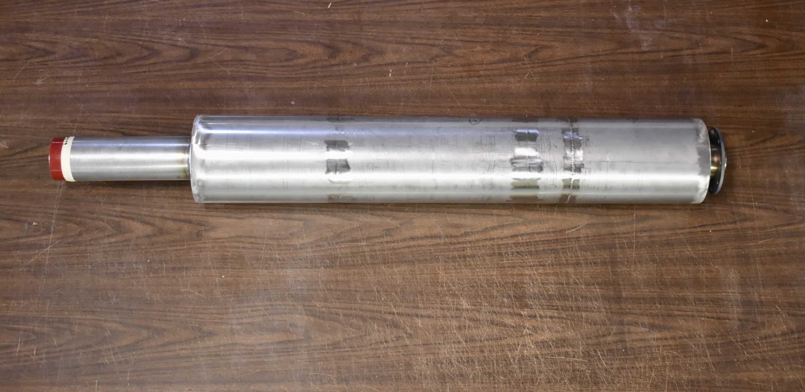 J Duesenberg Muffler Assembly (52") Straight Eight