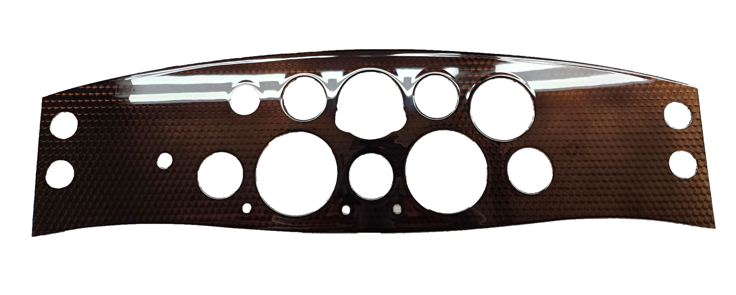 Instrument Board Plate Straight Eight