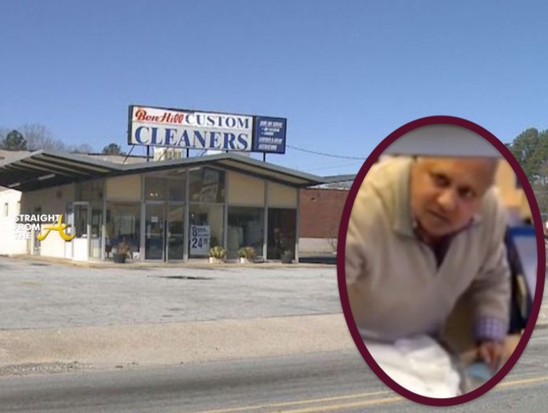 On Blast!! Racist Southwest Atlanta Dry Cleaner Caught on Tape… (FULL