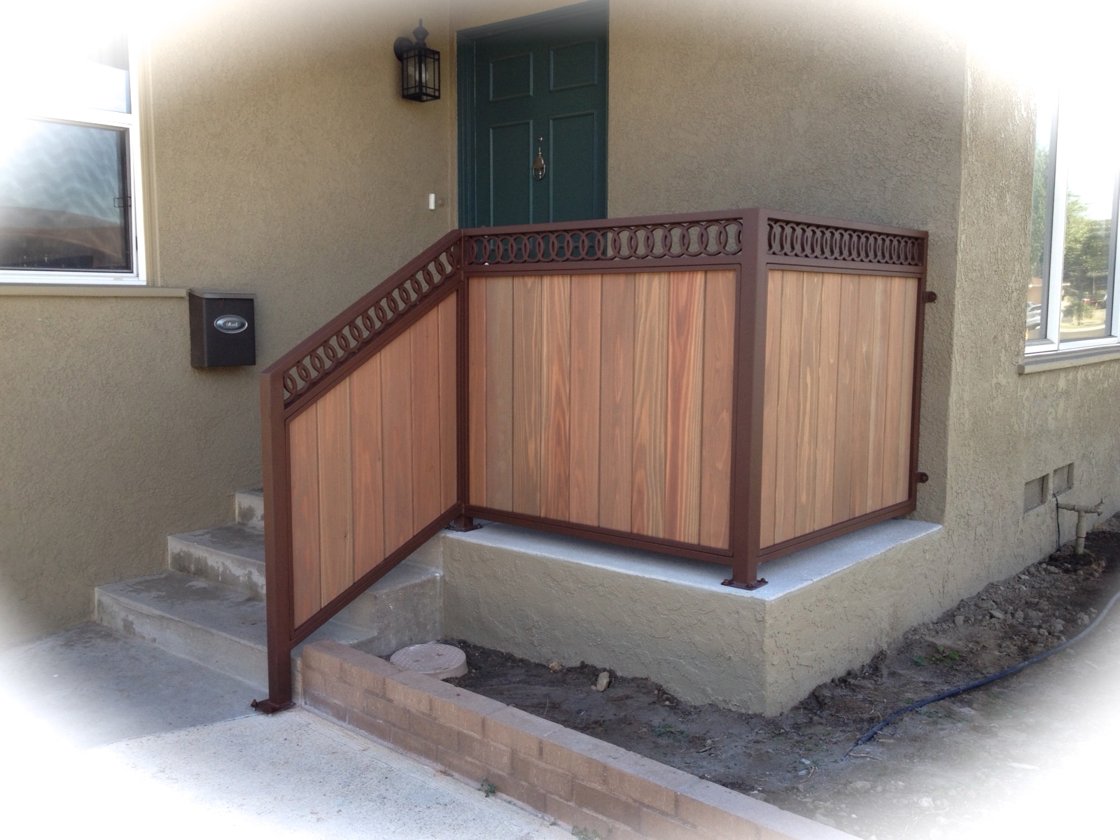 Custom Fencing Custom Steel Framed and Wood Framed Gates In Lakewood