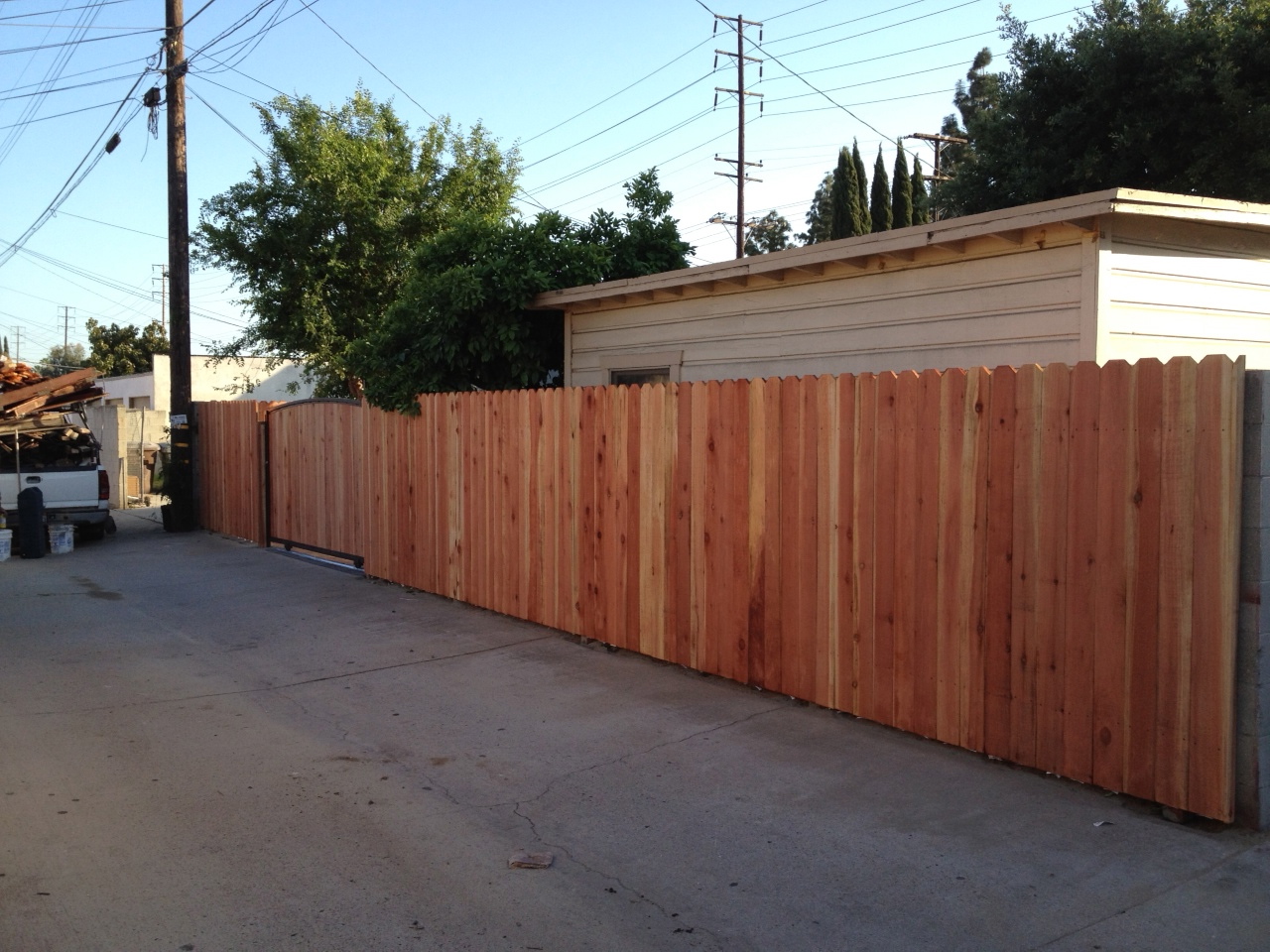 Custom Fencing Custom Steel Framed and Wood Framed Gates In Lakewood
