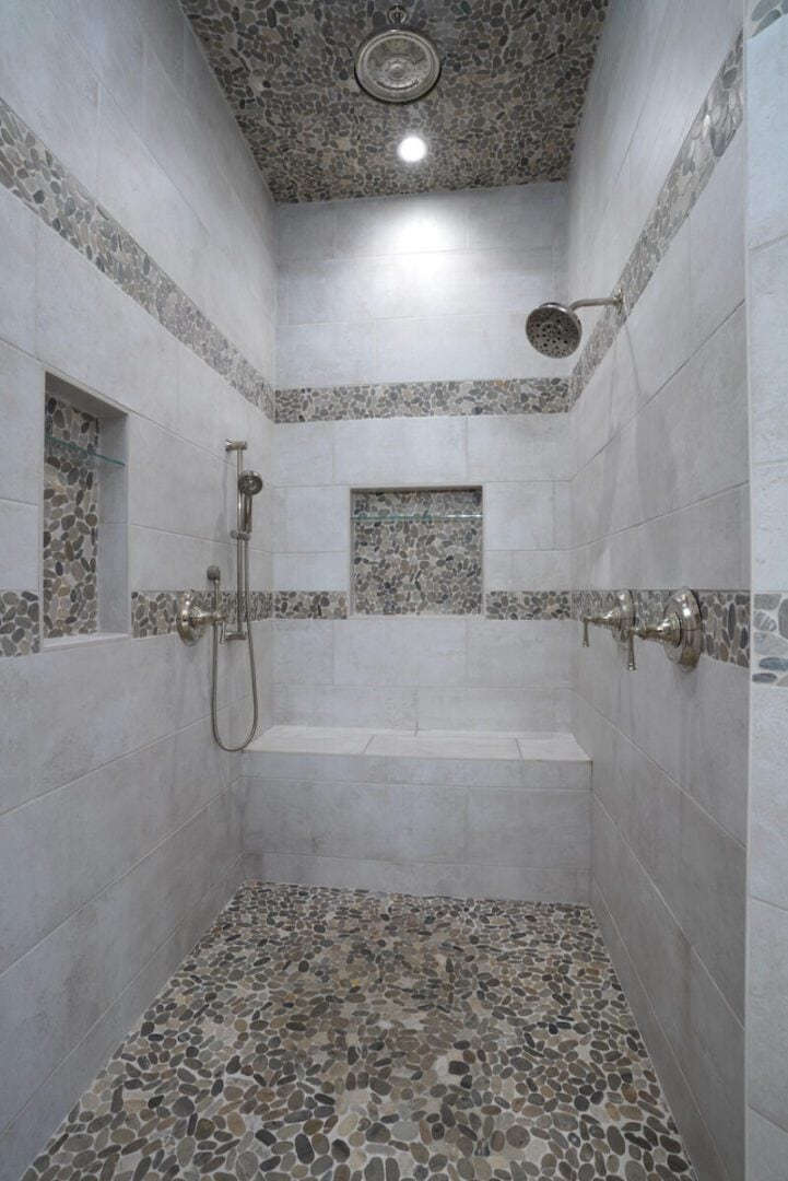 Custom Built Bathrooms Near Me Straight Line Design